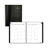 Blueline® Academic Monthly Planner, 11 x 8.5, Black Cover, 14-Month (July to Aug): 2023 to 2024 (REDCA701BLK)