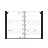 Blueline® Academic Weekly/Monthly Planner, 8 x 5, Black Cover, 13-Month (Jul to Aug): 2023 to 2024 (REDCA101BLK)