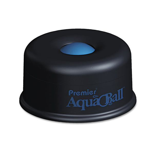 Premier® AquaBall Floating Ball Envelope Moistener, 1.25" x 1.25" x 5.38", Black/Blue (PREAQ701G) Each