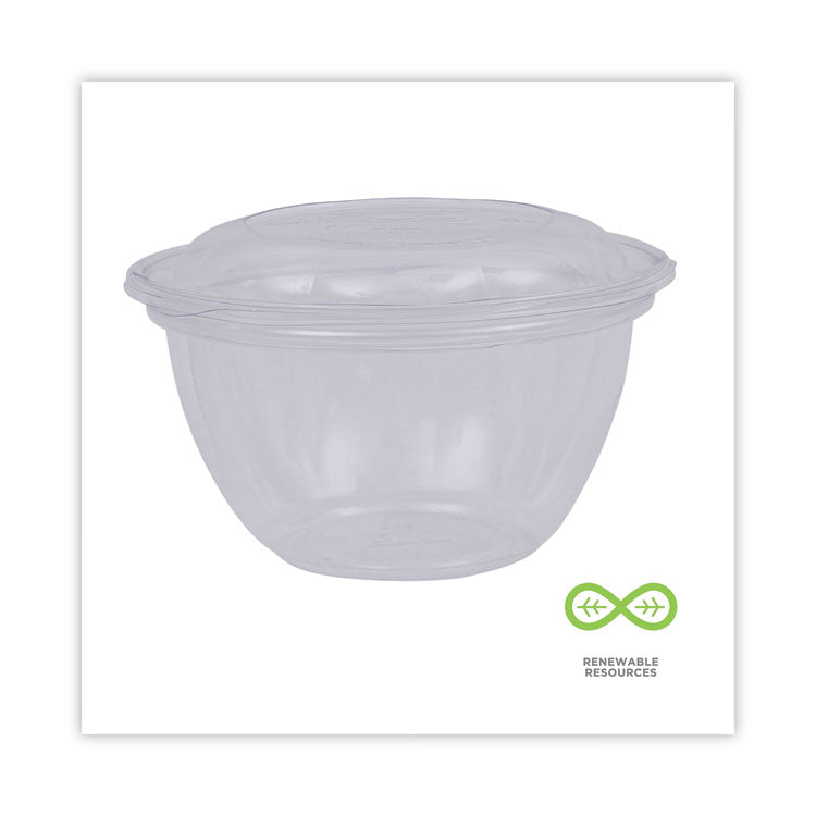 Eco-Products® Renewable and Compostable Containers, 18 oz, 5.5" Diameter x 2.3"h, Clear, Plastic, 150/Carton (ECOEPSB18) Case of 150