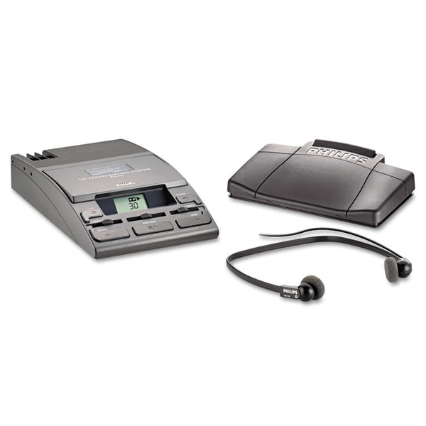 Philips® 720-T Desktop Analog Mini Cassette Transcriber Dictation System (PSPLFH072052) Each