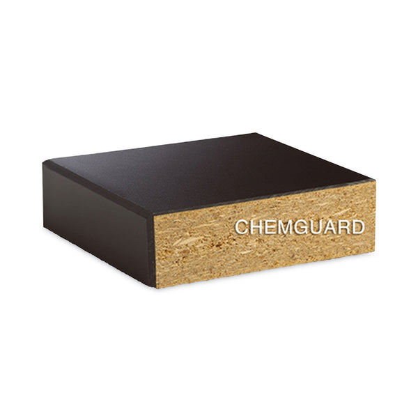 Diversified Woodcrafts Classroom Science Table, 48w x 24d x 36h, Black ChemGuard High Pressure Laminate (HPL) Top, Maple Base (DVWP7102BM36N) Each