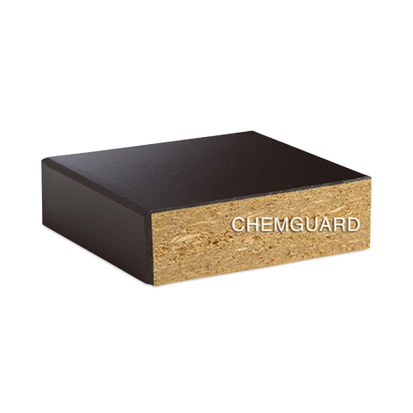 Diversified Woodcrafts Classroom Science Table, 48w x 24d x 30h, Black ChemGuard High Pressure Laminate (HPL) Top, Maple Base (DVWP7102BM30N) Each
