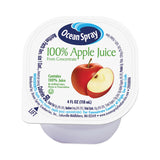 Ocean Spray® 100% Juice, Apple, 4 oz Cup, 48/Box, Ships in 1-3 Business Days (GRR30700002) Each