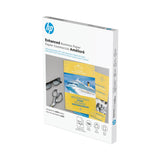 HP Color Laser Glossy Brochure Paper, 97 Bright, 40 lb Bond Weight, 8.5 x 11, White, 150/Pack (HEWQ6611A)