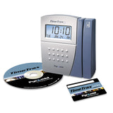 Pyramid Technologies TimeTrax EZ Time and Attendance System, Digital Display, Black (PTITTEZEK)
