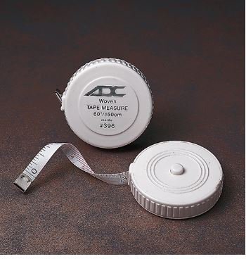 ADC Measurement Tape 60 Inch Woven Reusable Dual Scale (1094523_EA) 1/EA