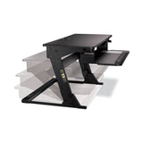 3M™ Precision Standing Desk, 35.4" x 22.2" x 6.2" to 20", Black (MMMSD60B)