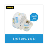 Scotch® 3850 Heavy-Duty Packaging Tape with Dispenser, 1.5" Core, 1.88" x 66.66 ft, Clear (MMM142)