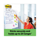 Post-it® Easel Pads Super Sticky Vertical-Orientation Self-Stick Easel Pad Value Pack, Green Headband, Unruled, 25 x 30, White, 30 Sheets, 6/Carton (MMM559RPVAD6)