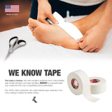 Mueller® Mtape Athletic Tape White 1-1/2 Inch X 15 Yard Cotton / Zinc Oxide NonSterile (351717_RL) 1/RL