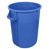 Impact® Gator® Plus Trash Container, 32 Gallon, 6/Case, Blue (IMP7732-11) Case of 6
