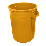 Impact® Gator® Plus Trash Container, 32 Gallon, 6/Case, Yellow (IMP7732-16) Case of 6