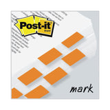 Post-it® Flags Standard Page Flags in Dispenser, Orange, 50 Flags/Dispenser, 2 Dispensers/Pack (MMM680OE2) Dispenser of 100