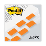 Post-it® Flags Standard Page Flags in Dispenser, Orange, 50 Flags/Dispenser, 2 Dispensers/Pack (MMM680OE2) Dispenser of 100