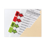 Post-it® Flags Arrow Message 1" Page Flags, "Sign and Date", Green, 50 Flags/Dispenser, 2 Dispensers/Pack (MMM680SD2) Dispenser of 100