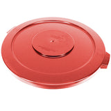 Impact® Gator® Plus Trash Container Lid, 32 Gallon, 6/Case, Red (IMP7733-6) Case of 6