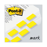 Post-it® Flags Standard Page Flags in Dispenser, Yellow, 50 Flags/Dispenser, 2 Dispensers/Pack (MMM680YW2) Dispenser of 100
