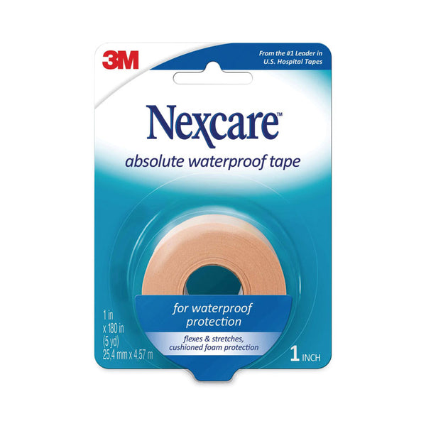 3M Nexcare™ Absolute Waterproof First Aid Tape, Foam, 1 x 180 (MMM731) Each