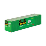 Scotch® Magic Tape Value Pack, 1" Core, 0.75" x 83.33 ft, Clear, 12/Pack (MMM810K12)
