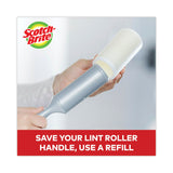 Scotch-Brite™ Lint Roller, Heavy-Duty Handle, 30 Sheets/Roller (MMM836RS30)