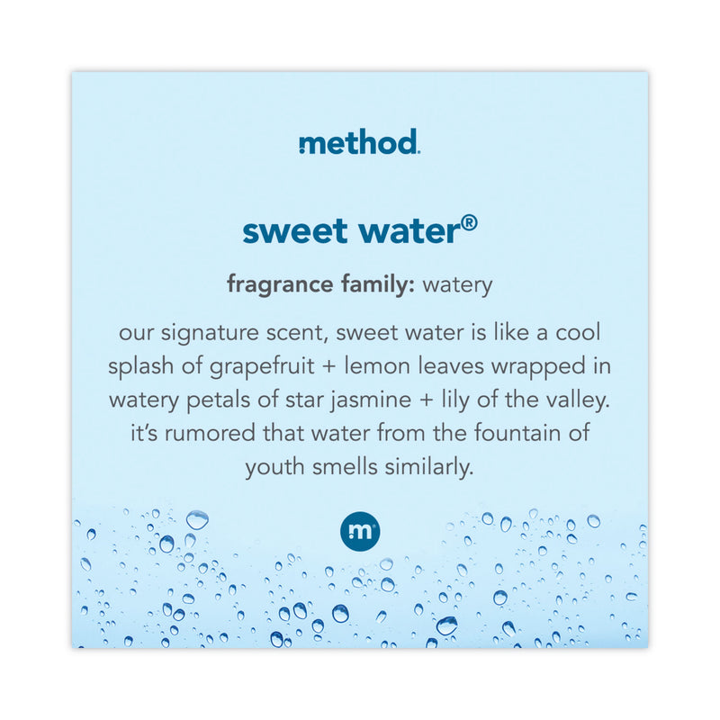 Method® Gel Hand Wash Refill Tub, Sweetwater Scent, 34 oz, 4/Carton (MTH378682) Case of 4