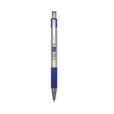 Zebra® F-301 Ballpoint Pen, Retractable, Fine 0.7 mm, Assorted Ink and Barrel Colors, 9/Pack (ZEB11169)