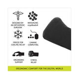 IMAK® Ergo Mouse Wrist Cushion, 5.75 x 3.75, Black (IMAA10165)