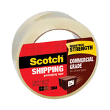 Scotch® 3750 Commercial Grade Packaging Tape with ST-181 Pistol-Grip Dispenser, 3" Core, 1.88" x 54.6 yds, Clear, 36/Carton (MMM3750CS36ST)