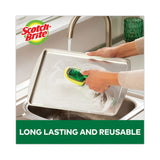 Scotch-Brite Heavy-Duty Dishwand Refills, 2.9" x 2.2", 2/Pack, Green (MMM4817RSC) Pack of 2