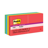 Post-it® Notes Super Sticky Pads in Playful Primary Collection Colors, 2" x 2", 90 Sheets/Pad, 8 Pads/Pack (MMM6228SSAN) Pack of 8