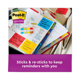 Post-it® Notes Super Sticky Pads in Playful Primary Collection Colors, 3" x 3", 90 Sheets/Pad, 5 Pads/Pack (MMM6545SSAN) Pack of 5