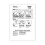 Command™ Clear Hooks and Strips, Medium, Plastic, 2 lb Capacity, 50 Hooks with 50 Adhesive Strips/Carton (MMM17091CLRCABP)