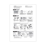 Command™ Picture Hanging Strips, Removable, Holds Up to 4 lbs per Pair, 0.5 x 3.63, White, 4 Pairs/Pack (MMM17206ES) Pack of 4