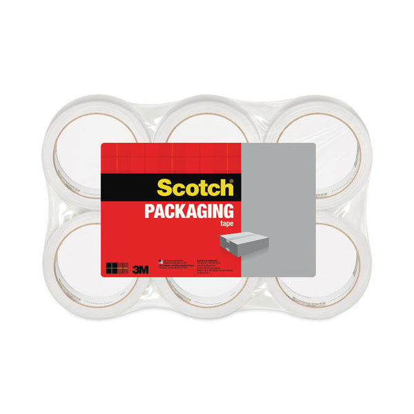 Scotch® 3350 General Purpose Packaging Tape, 3" Core, 1.88" x 54.6 yds, Clear, 6/Pack (MMM33506)