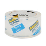 Scotch® Packaging Tape Dispenser with Two Rolls of Tape, 3" Core, For Rolls Up to 2" x 60 yds, Red (MMM38502ST)