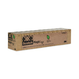 Scotch® Magic Greener Tape, 1" Core, 0.75" x 75 ft, Clear, 12/Pack (MMM81212P)
