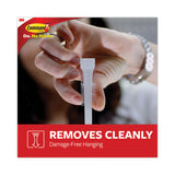 Command™ General Purpose Hooks Multi-Pack, Medium, Plastic, White, 3 lb Capacity, 6 Hooks and 12 Strips/Pack (MMM170016ES) Pack of 6