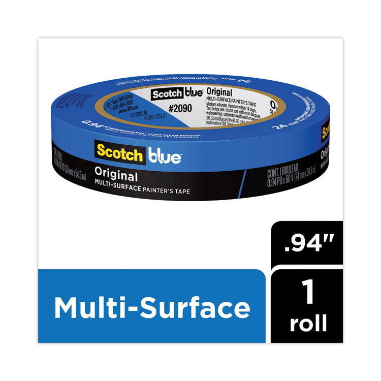 ScotchBlue Scotch-Blue™ Multi-Surface Painter's Tape, 1 in X 60 yd (MMM209024NC)