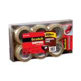 Scotch® 3750 Commercial Grade Packaging Tape with DP300 Dispenser, 3" Core, 1.88" x 54.6 yds, Clear, 12/Pack (MMM375012DP3)