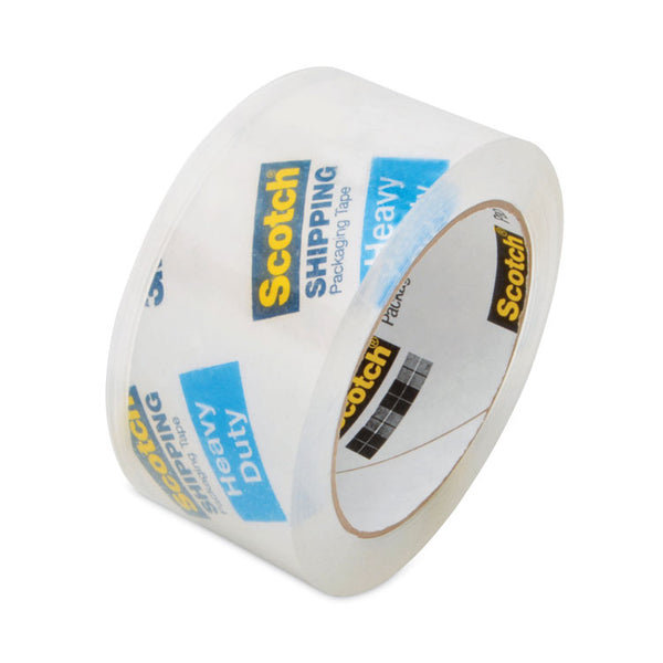 Scotch® 3850 Heavy-Duty Packaging Tape with DP300 Dispenser, 3" Core, 1.88" x 54.6 yds, Clear, 12/Pack (MMM385012DP3)