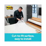 Post-it® Dry Erase Surface, 50 ft x 4 ft, White Surface (MMMDEF50X4)