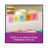 Post-it® Dispenser Notes Super Sticky Pop-up 3 x 3 Note Refill, 3" x 3", Supernova Neons Collection Colors, 90 Sheets/Pad, 10 Pads/Pack (MMMR33010SSMIA) Pack of 10