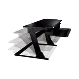 3M™ Precision Standing Desk, 42" x 23.2" x 6.2" to 20", Black (MMMSD70B) Each