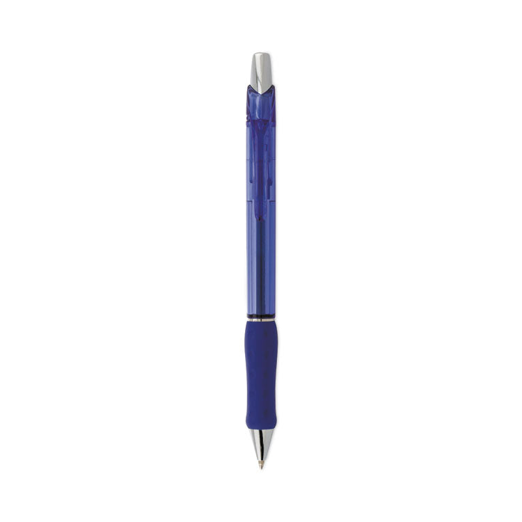 Pentel® R.S.V.P. Super RT Ballpoint Pen, Retractable, Medium 0.7 mm, Blue Ink, Translucent Blue/Blue Barrel, Dozen (PENBX477C) 1 Dozen