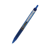 Pilot® Precise V10RT Roller Ball Pen, Retractable, Bold 1 mm, Blue Ink, Blue Barrel, Dozen (PIL13453)