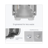 Kimberly-Clark Professional* ICON Coreless Standard Roll Toilet Paper Dispenser, 7.18 x 13.37 x 7.06, Black Mosaic (KCC58721)
