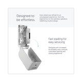 Kimberly-Clark Professional* ICON Coreless Standard Roll Toilet Paper Dispenser, 7.18 x 13.37 x 7.06, Silver Mosaic (KCC53696)