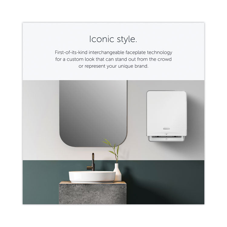 Kimberly-Clark Professional* ICON Automatic Roll Towel Dispenser, 20.12 x 16.37 x 13.5, White Mosaic (KCC58710)