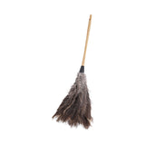 Boardwalk® Professional Ostrich Feather Duster, 16" Wood Handle, 12" Gray Bristle (BWK31FD) Each